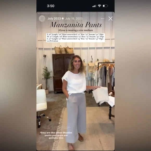 Neuflora Manzanita Pants - Picture 7 of 7